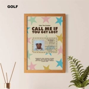 Call Me If You Get Lost Tour Logo Poster - TTCP18