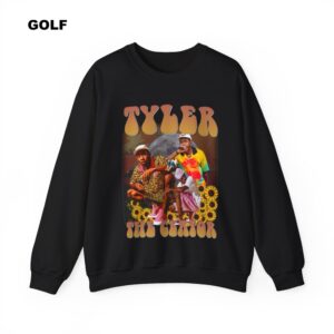 Gold Flower Sweatshirt - TTCS7