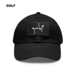 Golf Black And White Cap - TTCHA10