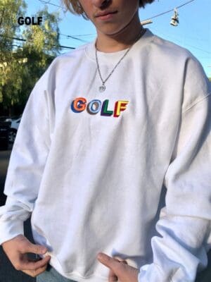 Golf Embroidered Sweatshirt