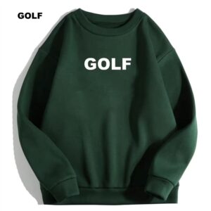 Golf White Logo Sweatshirt