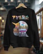 Tyler The Creator Discography Inspired Sweatshirt black
