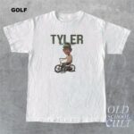 Tyler The Creator WOLF Vintage Shirt - TTCT75 white