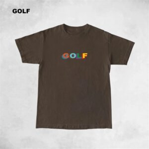 GOLF Classic Logo Shirt – TTCT8 brown