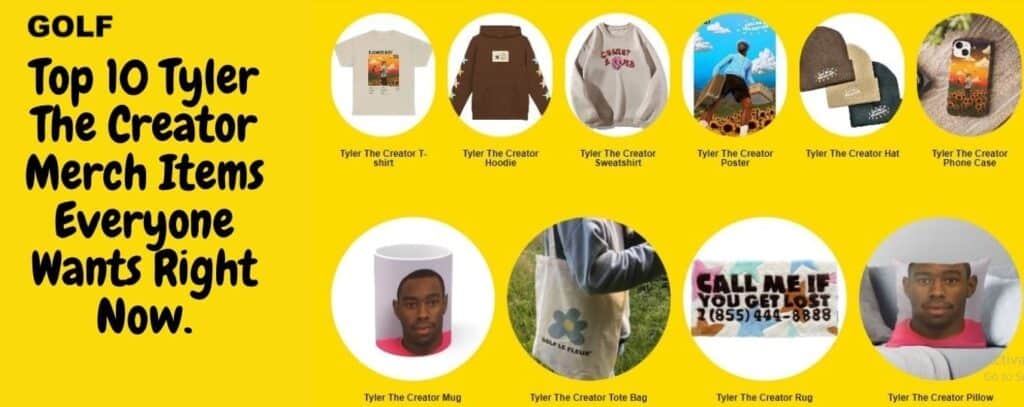 Top 10 Tyler The Creator Merch Items Everyone Wants Right Now