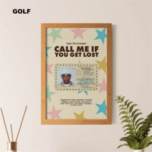 Call Me If You Get Lost Tour Logo Poster – TTCP18