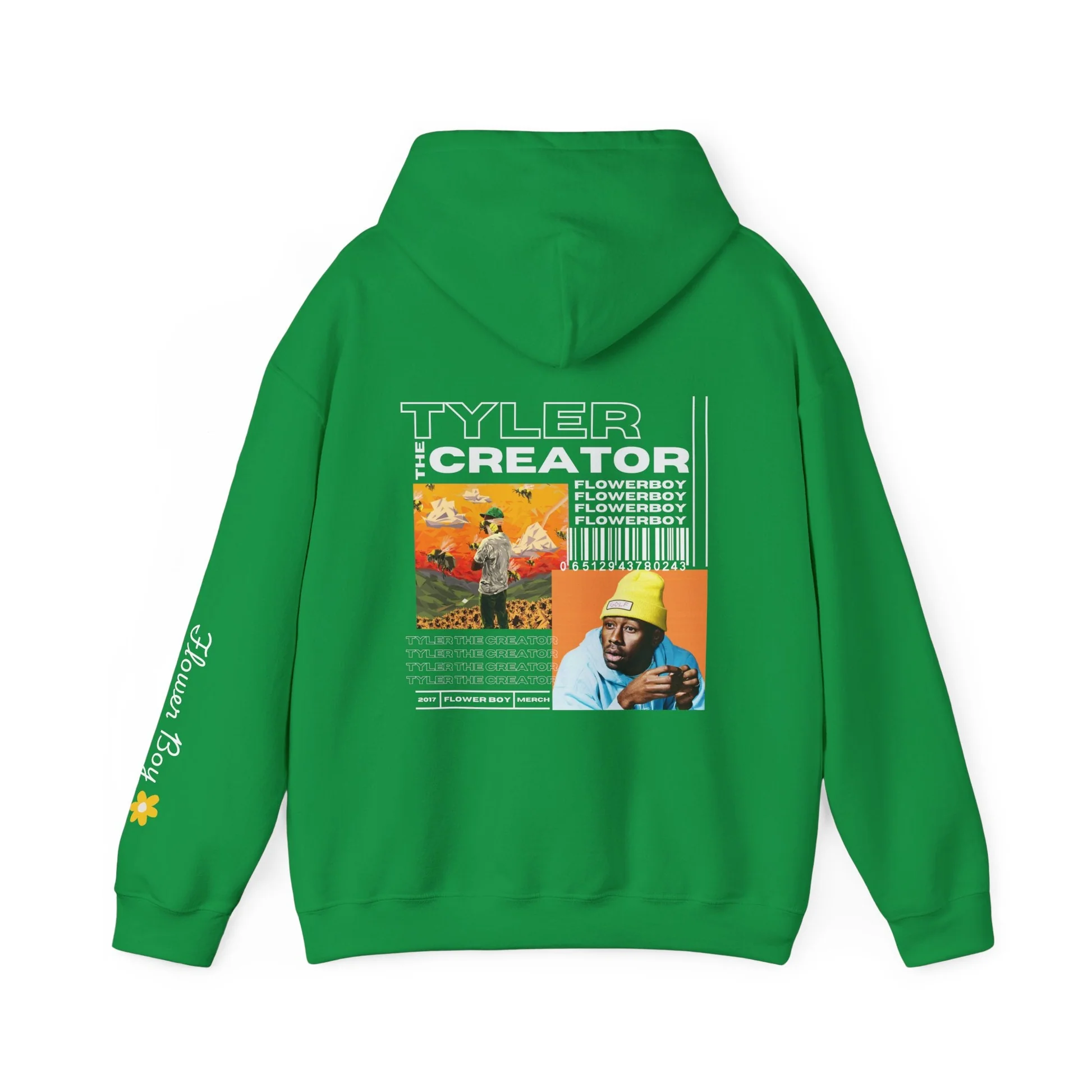 Green Tyler The Creator Flower Boy Hoodie Green Tyler The Creator Flower Boy Hoodie