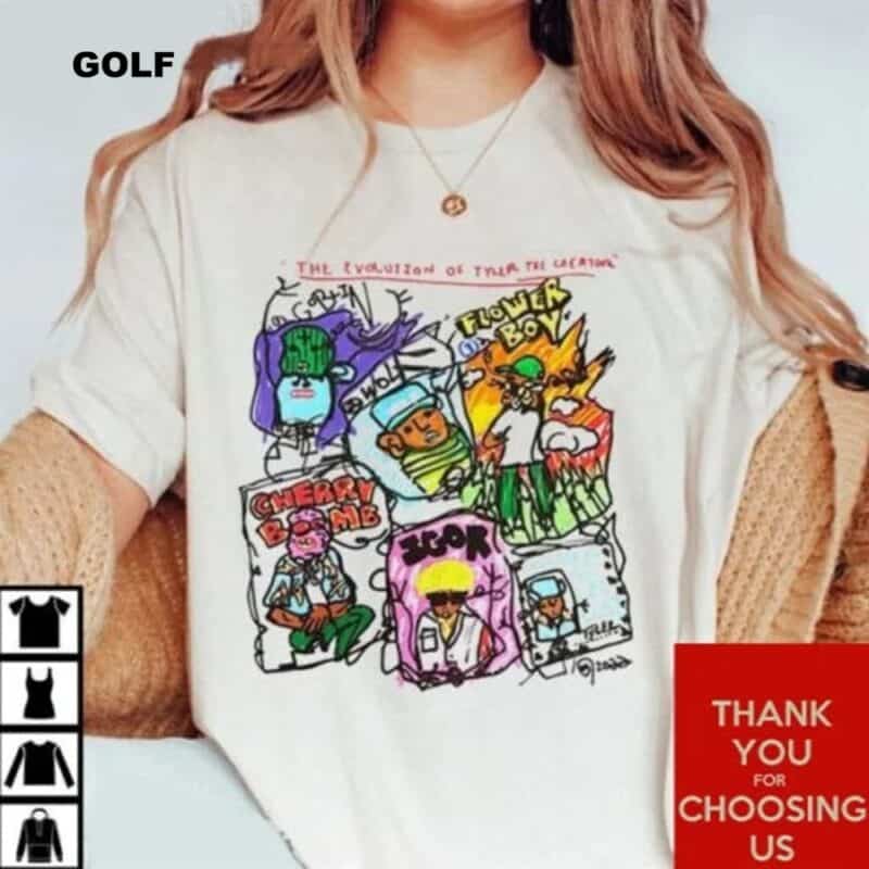 Tyler The Creator Cartoon Shirt – TTCT14 Tyler The Creator Cartoon Shirt – TTCT14