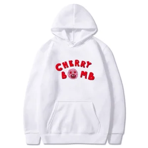 White Tyler The Creator Cherry Bomb Hoodie