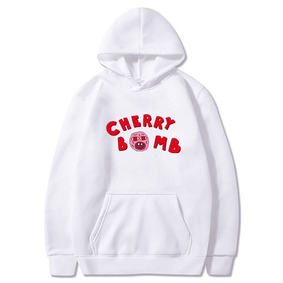 White Tyler The Creator Cherry Bomb Hoodie White Tyler The Creator Cherry Bomb Hoodie